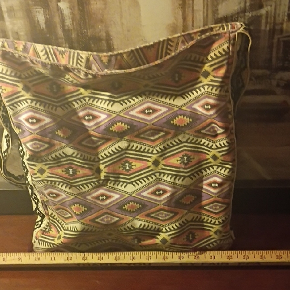 Multicolor Patterned Women's Bag